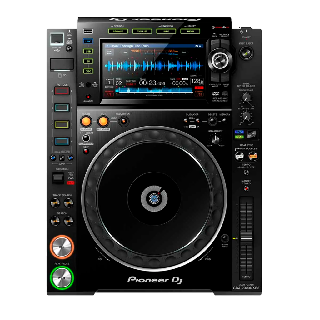 Imagen ilustrativa del producto disponible para alquiler: equipos de sonido, iluminación o accesorios para DJs