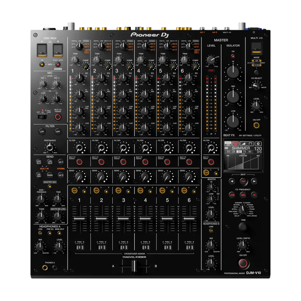 Imagen ilustrativa del producto disponible para alquiler: equipos de sonido, iluminación o accesorios para DJs